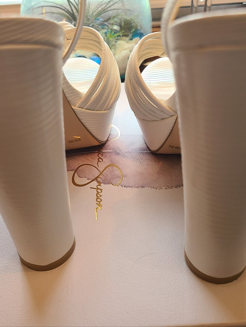 Jessica Simpson Platform Heels Size 8.5 - Picture 6 of 8